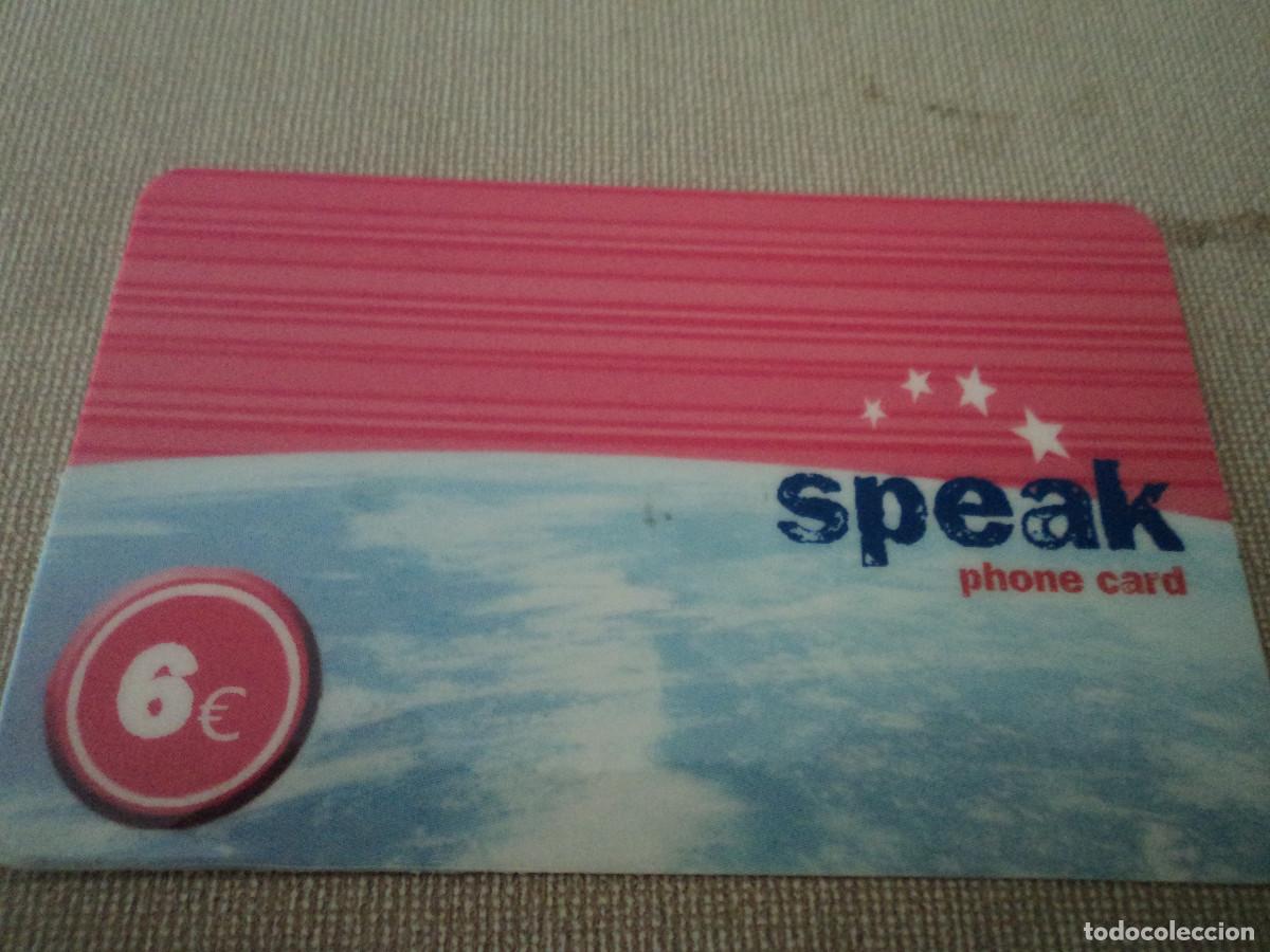 Tarjetas telef&oacute;nicas de colecci&oacute;n: TARJETA TELEFONICA, SPEAK, 6 E. - Foto 1