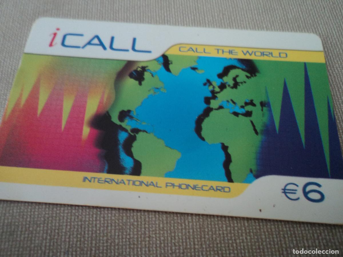 Tarjetas telef&oacute;nicas de colecci&oacute;n: TARJETA TELEFONICA, I CALL, 6 E - Foto 1