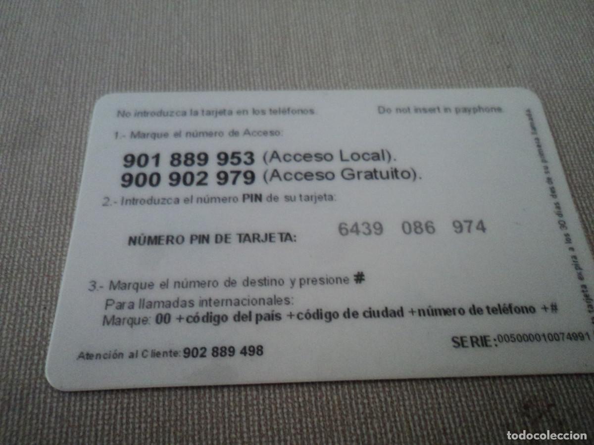 Tarjetas telef&oacute;nicas de colecci&oacute;n: TARJETA TELEFONICA, TRAFFIC, 5 E. - Foto 2