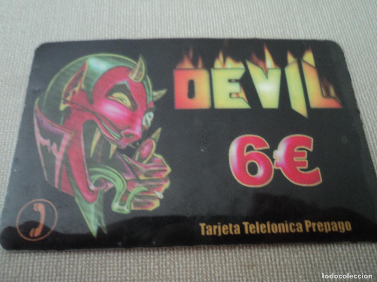 Tarjetas telef&oacute;nicas de colecci&oacute;n: TARJETA TELEFONICA, DEVIL, 6 E. - Foto 1