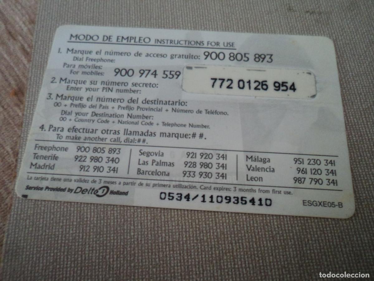 Tarjetas telef&oacute;nicas de colecci&oacute;n: TARJETA TELEFONICA,GALAXY 5 E - Foto 2