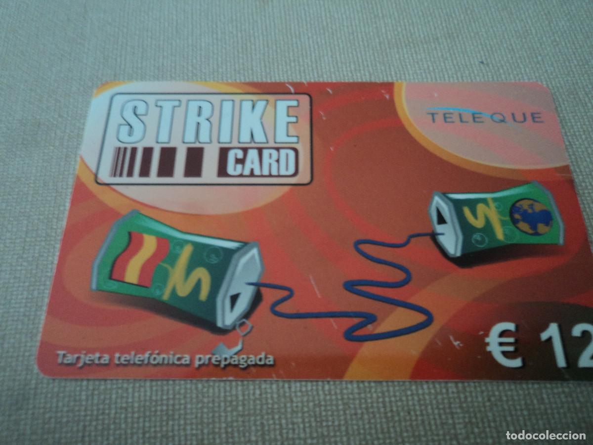 Tarjetas telef&oacute;nicas de colecci&oacute;n: TARJETA TELEFONICA, STRIKE TELEQUE, 12 E - Foto 1
