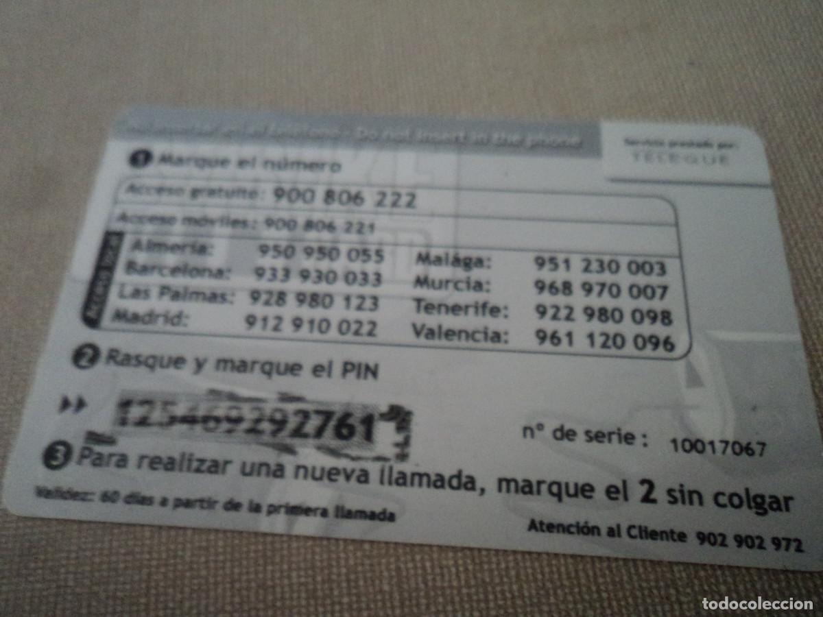 Tarjetas telef&oacute;nicas de colecci&oacute;n: TARJETA TELEFONICA, STRIKE TELEQUE, 12 E - Foto 2