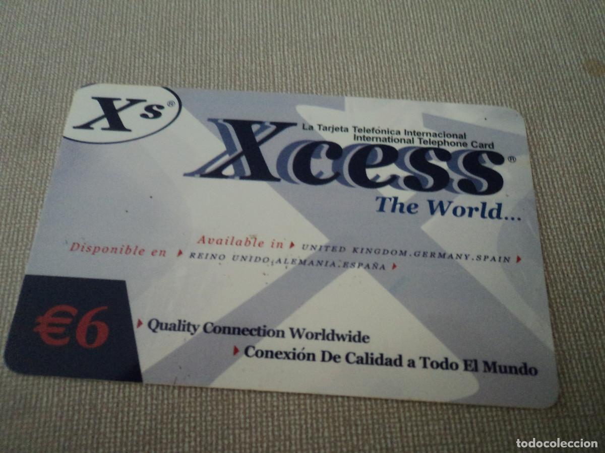 Tarjetas telef&oacute;nicas de colecci&oacute;n: TARJETA TELEFONICA, XCESS, 6 E - Foto 1