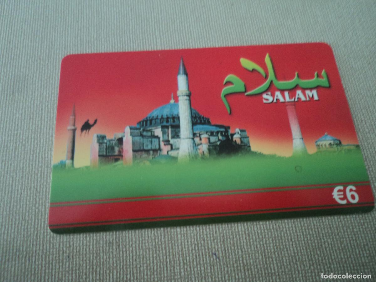 Tarjetas telef&oacute;nicas de colecci&oacute;n: TARJETA TELEFONICA, SALAM, 6 E - Foto 1