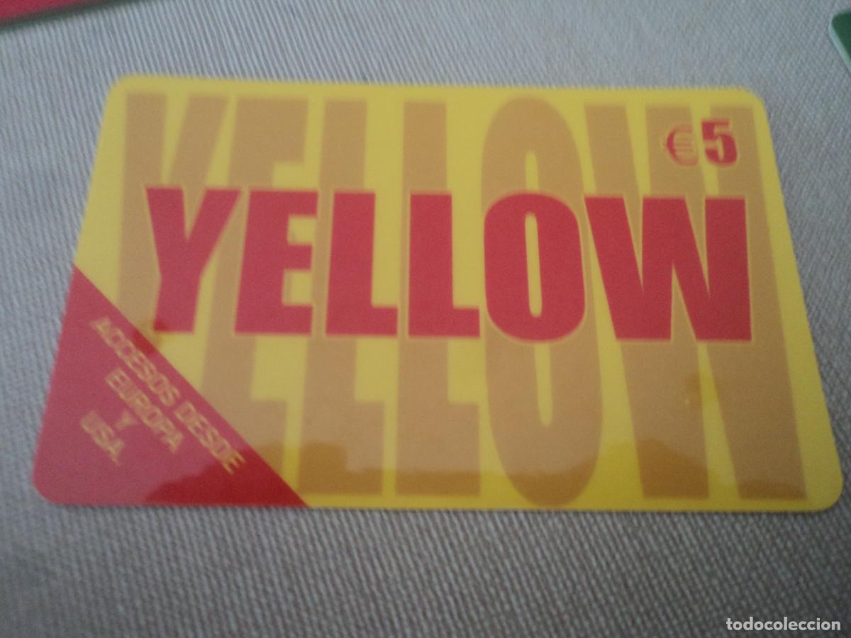 Tarjetas telef&oacute;nicas de colecci&oacute;n: TARJETA TELEFONICA, YELLOW 5 E - Foto 1