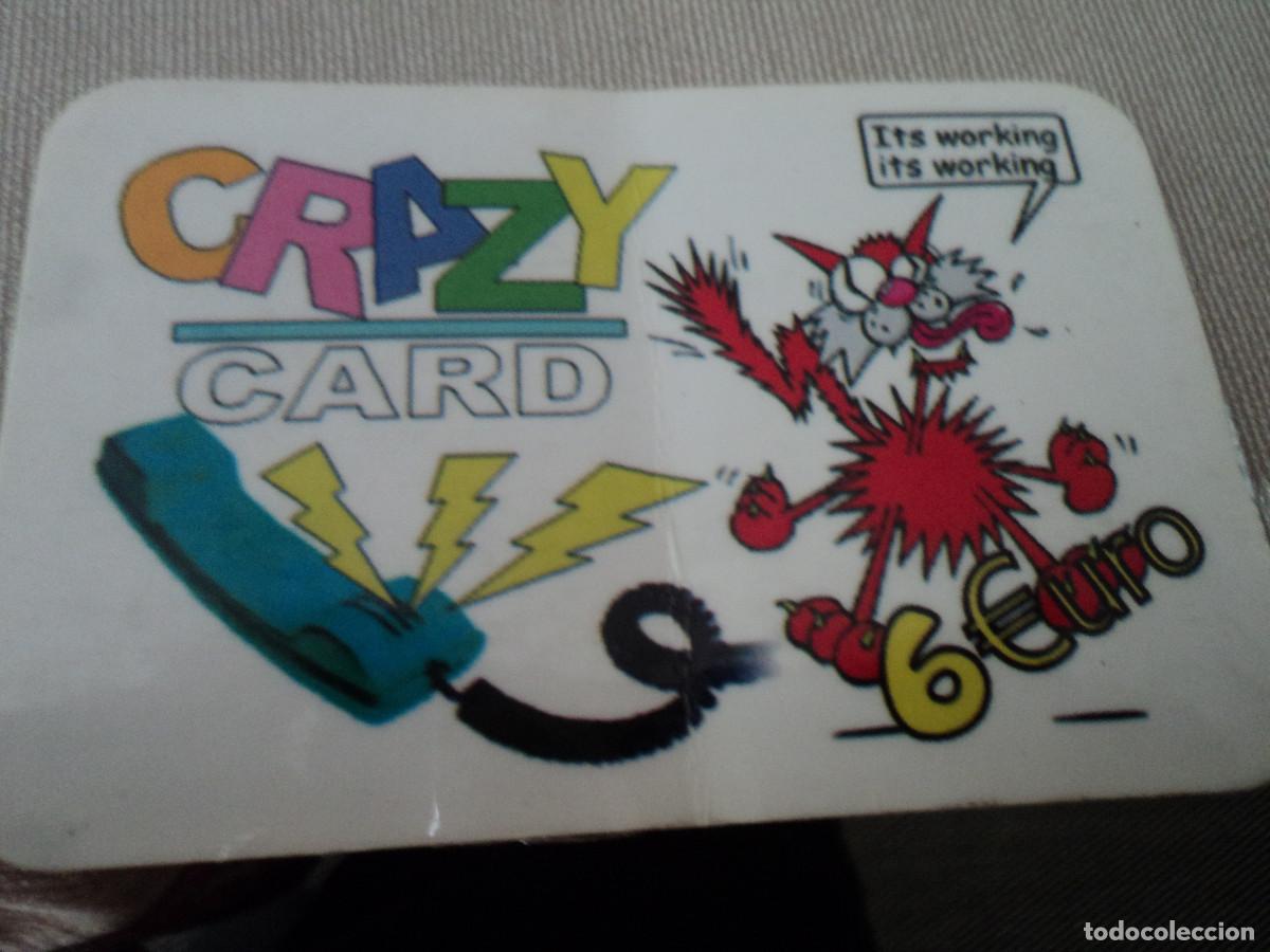 Tarjetas telef&oacute;nicas de colecci&oacute;n: TARJETA TELEFONICA, crazy card, 6 e. - Foto 1