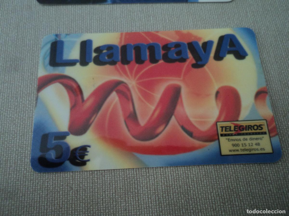 Tarjetas telef&oacute;nicas de colecci&oacute;n: TARJETA TELEFONICA, llamaya, 5 e. - Foto 1