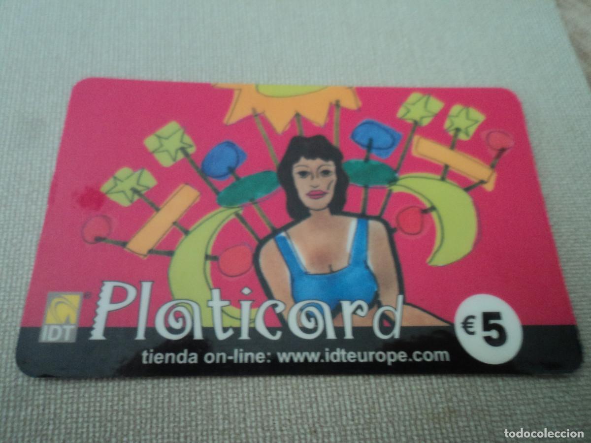Tarjetas telef&oacute;nicas de colecci&oacute;n: TARJETA TELEFONICA, platicard, 5 e. - Foto 1