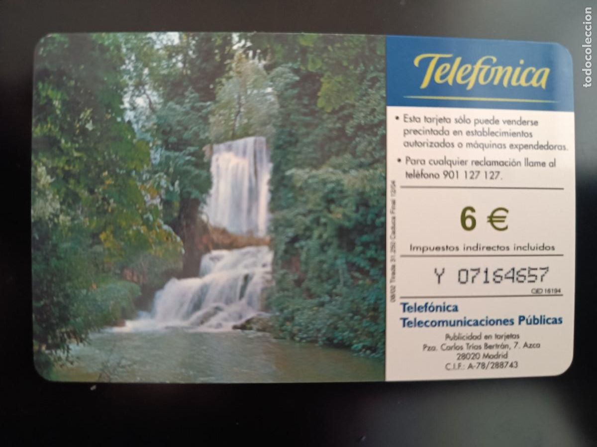 Tarjetas telef&oacute;nicas de colecci&oacute;n: TARJETA TELEFONICA DE ESPA&Ntilde;A - Foto 2