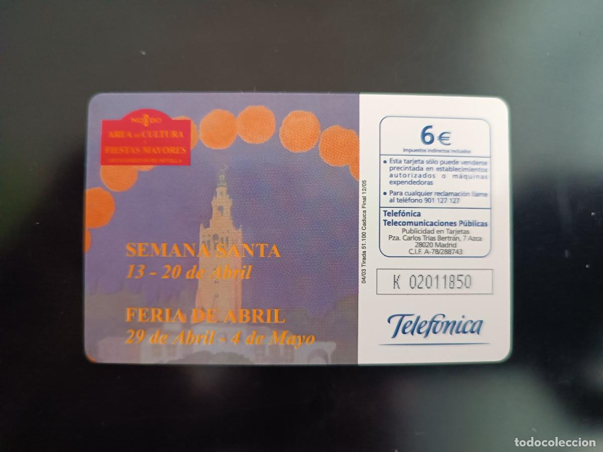 Tarjetas telef&oacute;nicas de colecci&oacute;n: TARJETA TELEFONICA DE ESPA&Ntilde;A - Foto 2