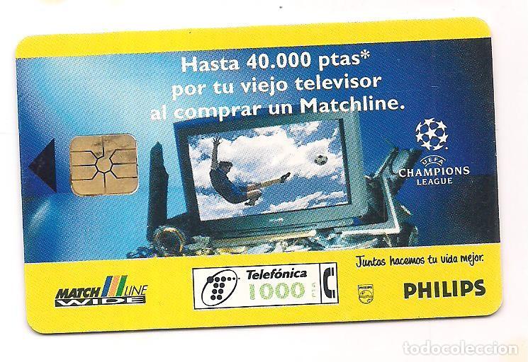 Tarjetas telef&oacute;nicas de colecci&oacute;n: philips machtline - Foto 1