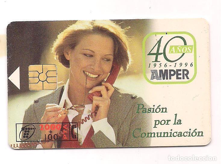 Tarjetas telef&oacute;nicas de colecci&oacute;n: Amper6/96 95000 - Foto 1