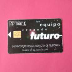 Tarjetas telefónicas de colección: TARJETA TELEFONICA DE ESPAÑA USADA P - 270 EQUIPO FUTURO 06/97