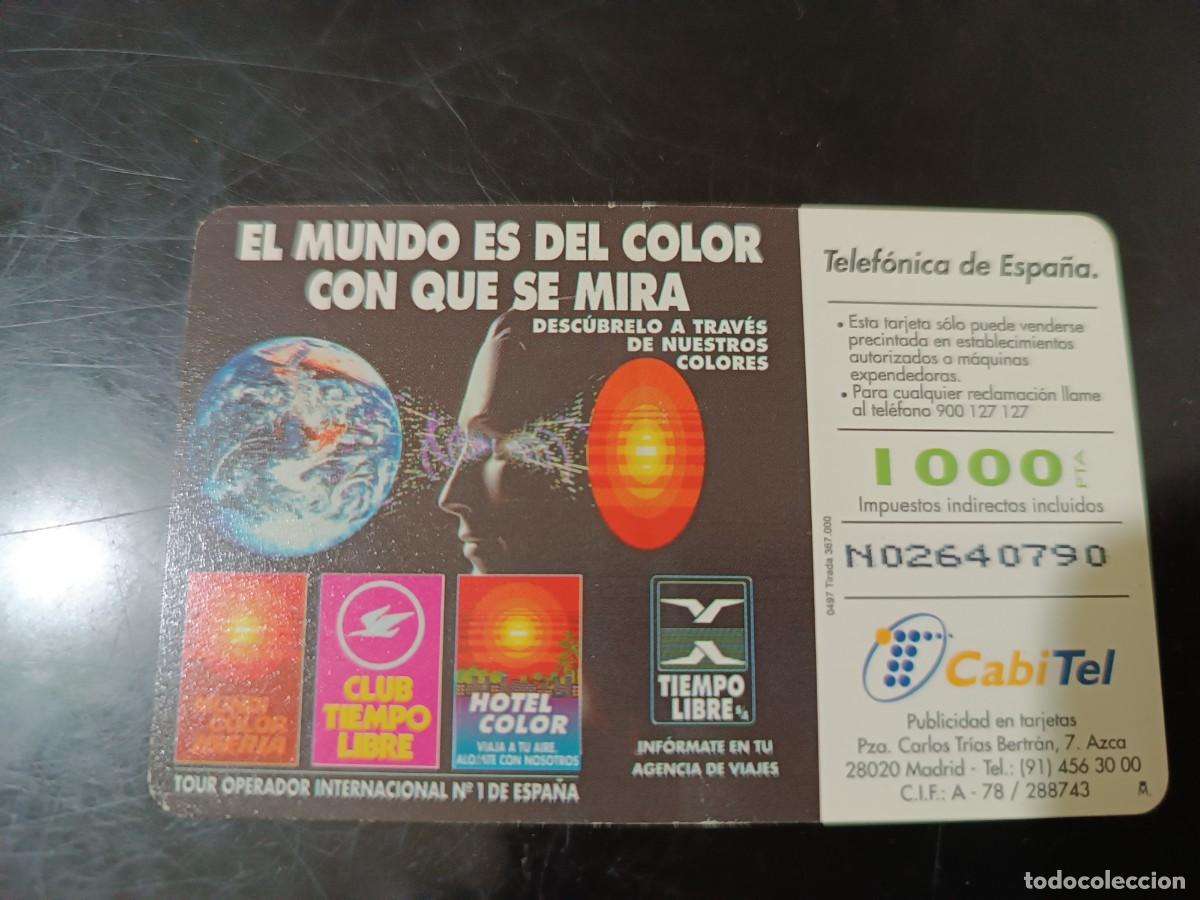 Tarjetas telef&oacute;nicas de colecci&oacute;n: TARJETA TELEFONICA DE ESPA&Ntilde;A - Foto 2