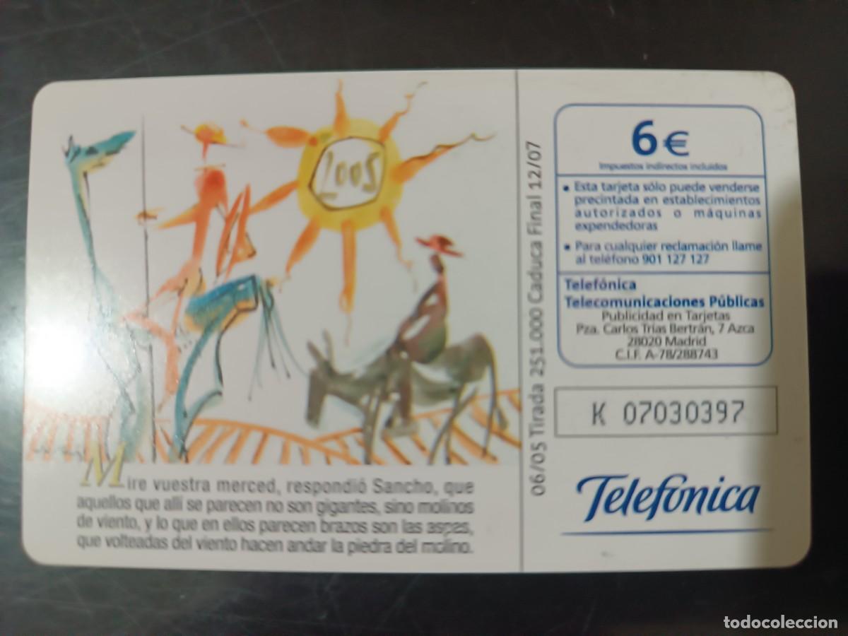 Tarjetas telef&oacute;nicas de colecci&oacute;n: TARJETA TELEFONICA DE ESPA&Ntilde;A - Foto 2