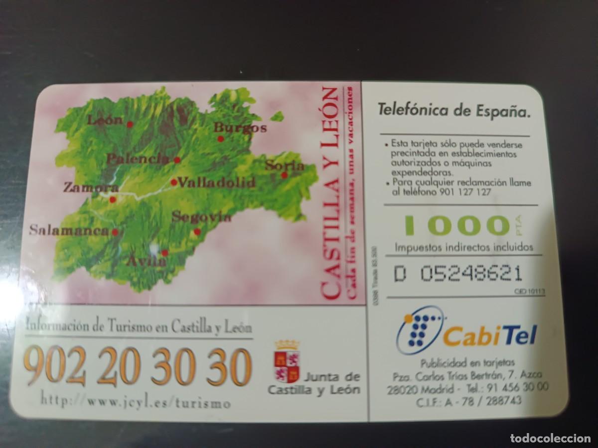 Tarjetas telef&oacute;nicas de colecci&oacute;n: TARJETA TELEFONICA DE ESPA&Ntilde;A - Foto 2