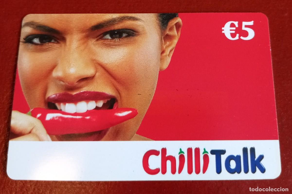 Tarjetas telef&oacute;nicas de colecci&oacute;n: CINCO TARJETAS TELEF&Oacute;NICAS - CHILLI TALK - Foto 1
