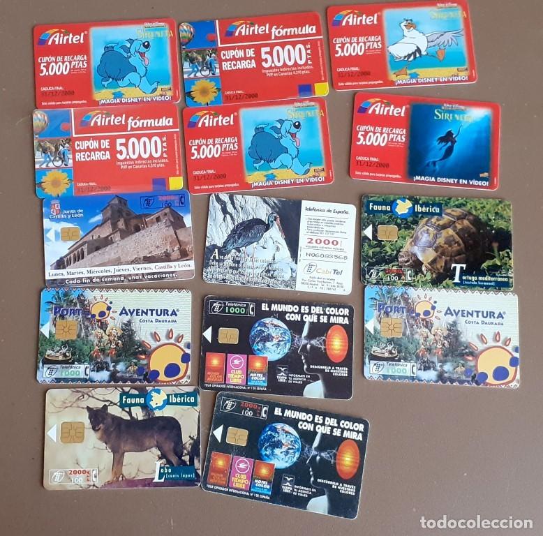 Tarjetas telef&oacute;nicas de colecci&oacute;n: 14 tarjetas tel&eacute;fono - Foto 1