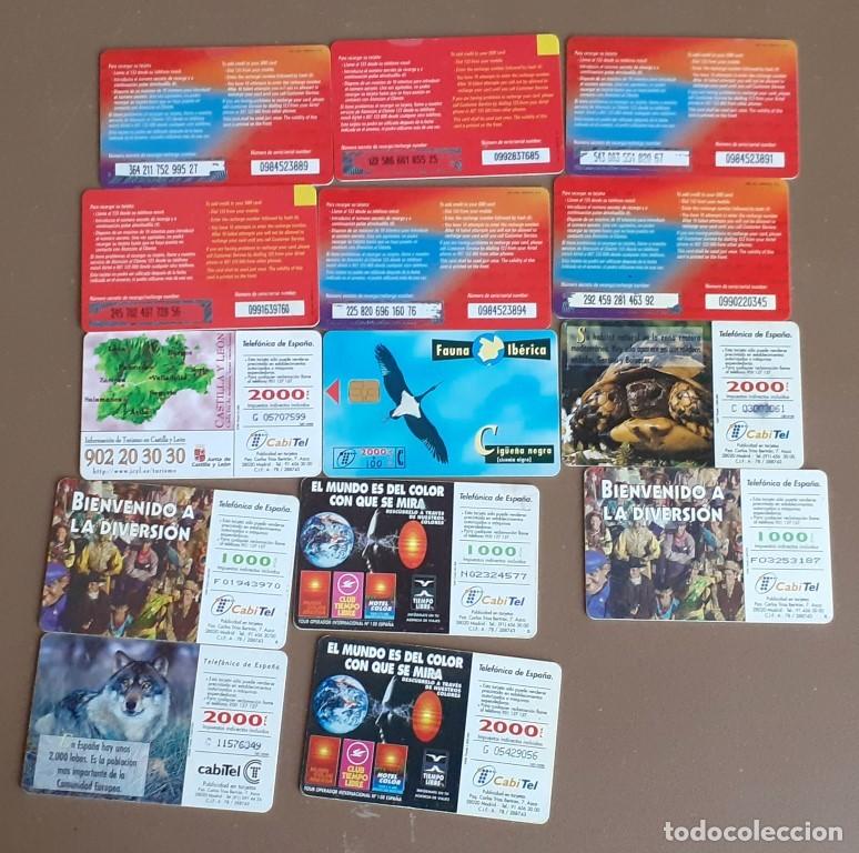 Tarjetas telef&oacute;nicas de colecci&oacute;n: 14 tarjetas tel&eacute;fono - Foto 4
