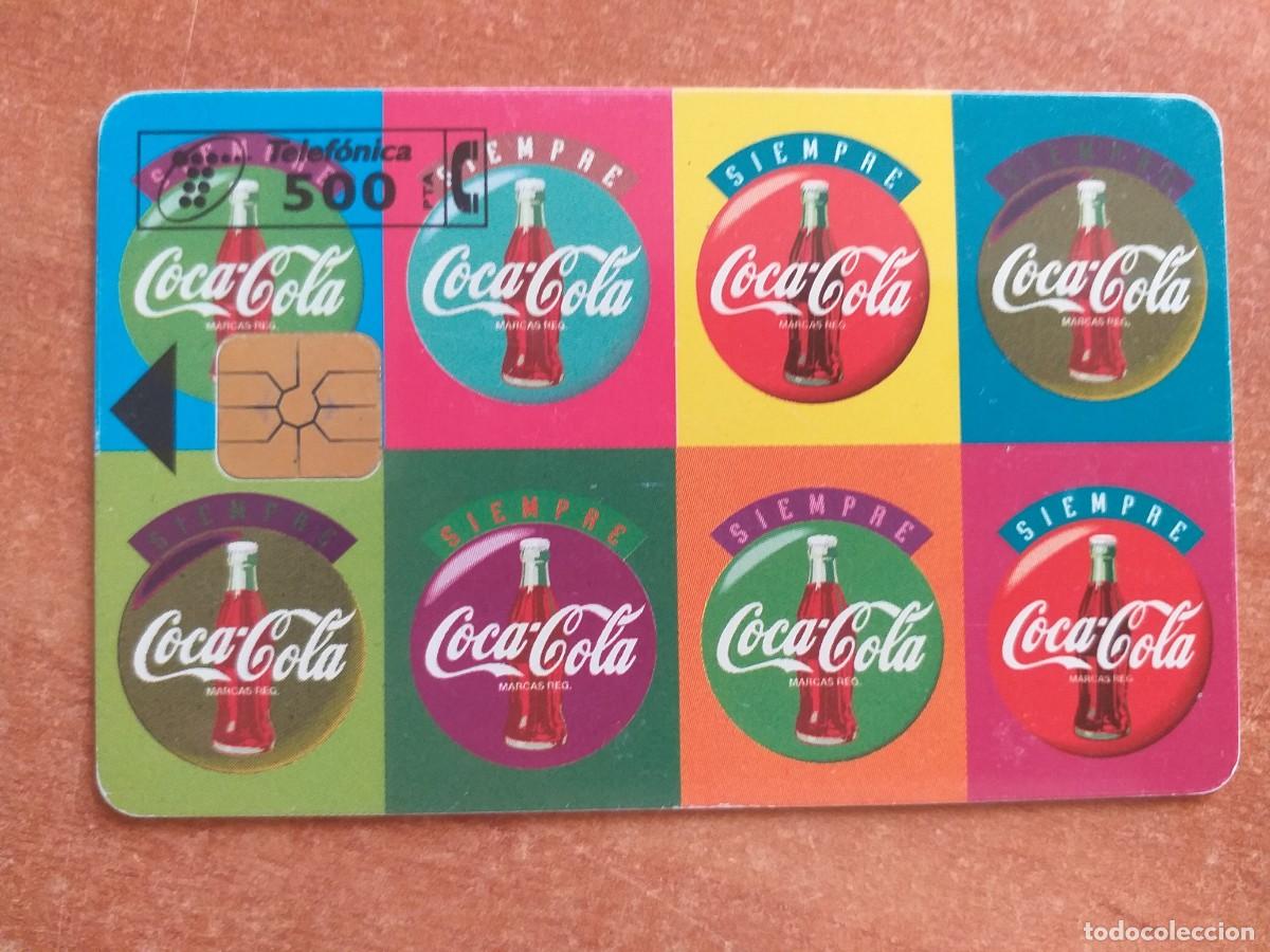 Tarjetas telef&oacute;nicas de colecci&oacute;n: TARJETA TELEF&Oacute;NICA - COCA COLA - Foto 1