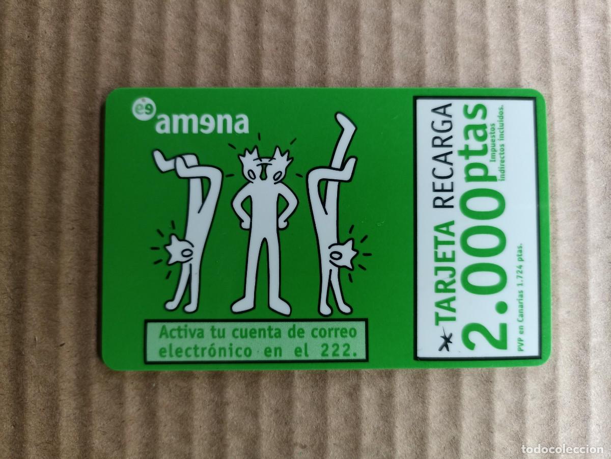 Tarjetas telef&oacute;nicas de colecci&oacute;n: Tarjeta telef&oacute;nica Amena - Foto 1