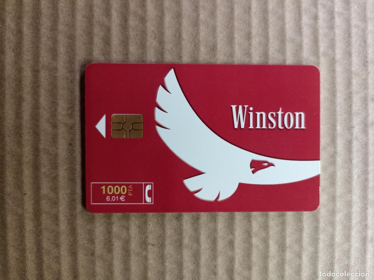 Tarjetas telef&oacute;nicas de colecci&oacute;n: Tarjeta telef&oacute;nica Winston del 2000 - Foto 1
