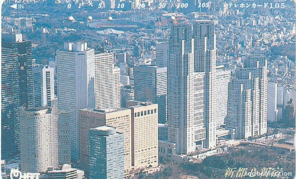 Tarjetas telef&oacute;nicas de colecci&oacute;n: JAPON. LOTE DE 8 TARJETAS TELEFONICAS. EDIFICIOS. (954) - Foto 5