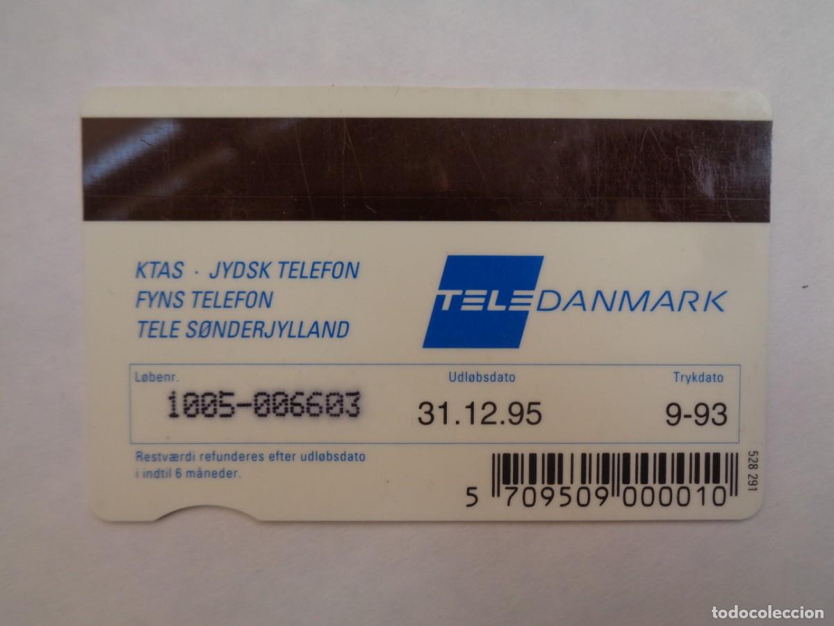 Tarjetas telef&oacute;nicas de colecci&oacute;n: TARJETA TELEFONICA DE DINAMARCA - Foto 2