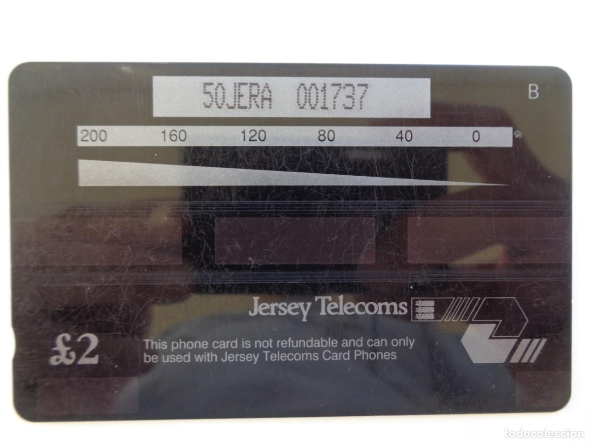 Tarjetas telef&oacute;nicas de colecci&oacute;n: TARJETA TELEFONICA DE LA ISLA DE JERSEY - Foto 2