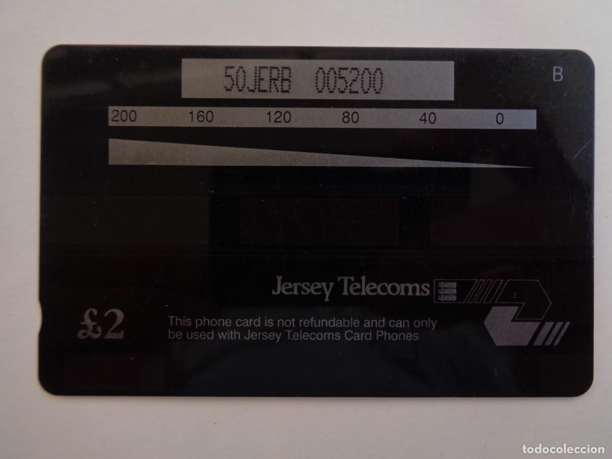 Tarjetas telef&oacute;nicas de colecci&oacute;n: TARJETA TELEFONICA DE LA ISLA DE JERSEY - Foto 2