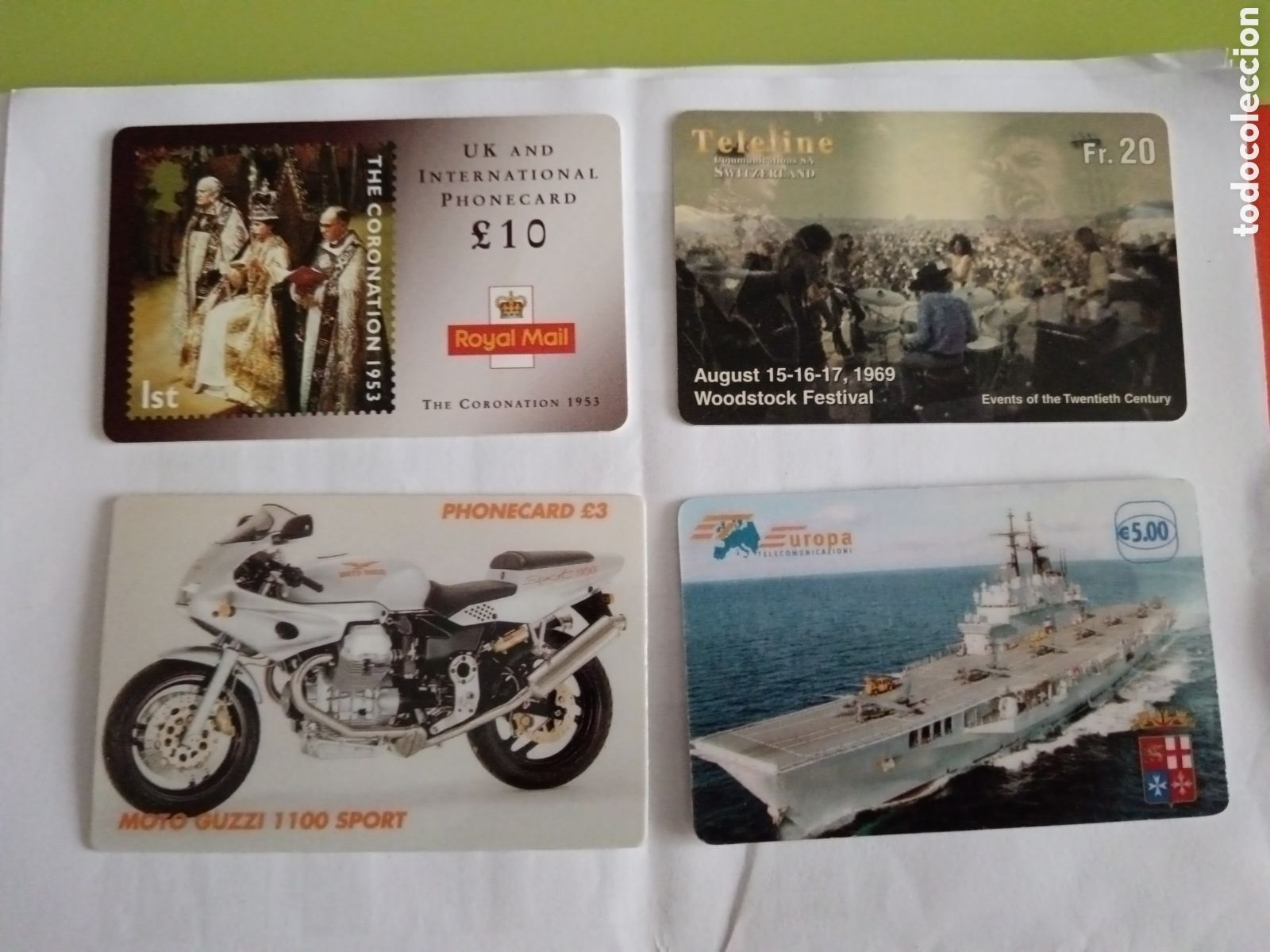 Tarjetas telef&oacute;nicas de colecci&oacute;n: Tarjetas telef&oacute;nicas usadas - Foto 1