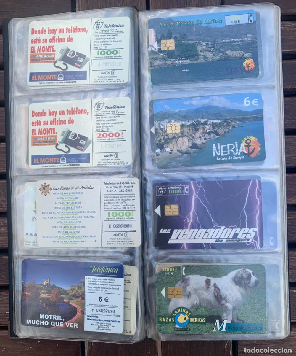 Tarjetas telef&oacute;nicas de colecci&oacute;n: 55 tarjetas Espa&ntilde;a y 12 extranjeras. - Foto 6