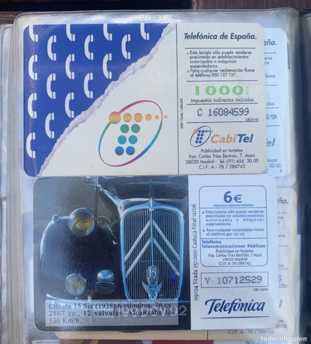 Tarjetas telef&oacute;nicas de colecci&oacute;n: 55 tarjetas Espa&ntilde;a y 12 extranjeras. - Foto 18