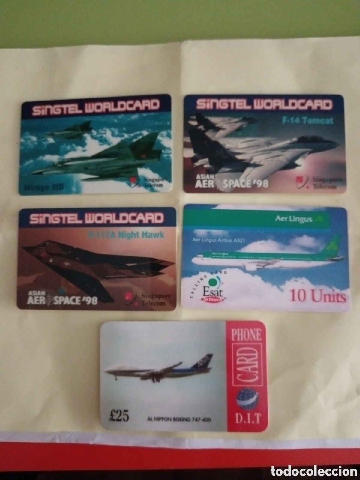 Tarjetas telef&oacute;nicas de colecci&oacute;n: Tarjetas telef&oacute;nicas usadas - Foto 1