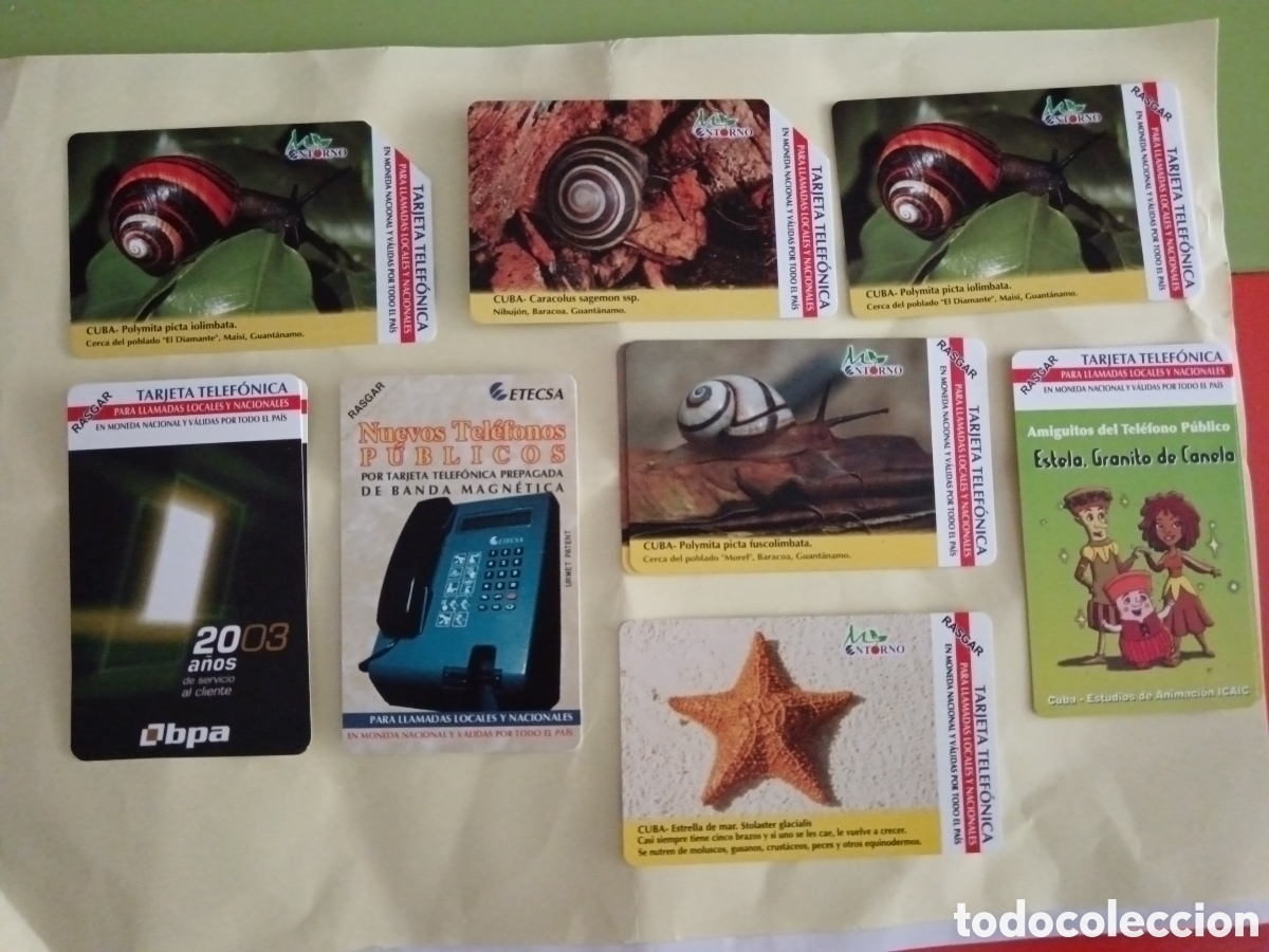 Tarjetas telef&oacute;nicas de colecci&oacute;n: Tarjetas telef&oacute;nicas cuba - Foto 1