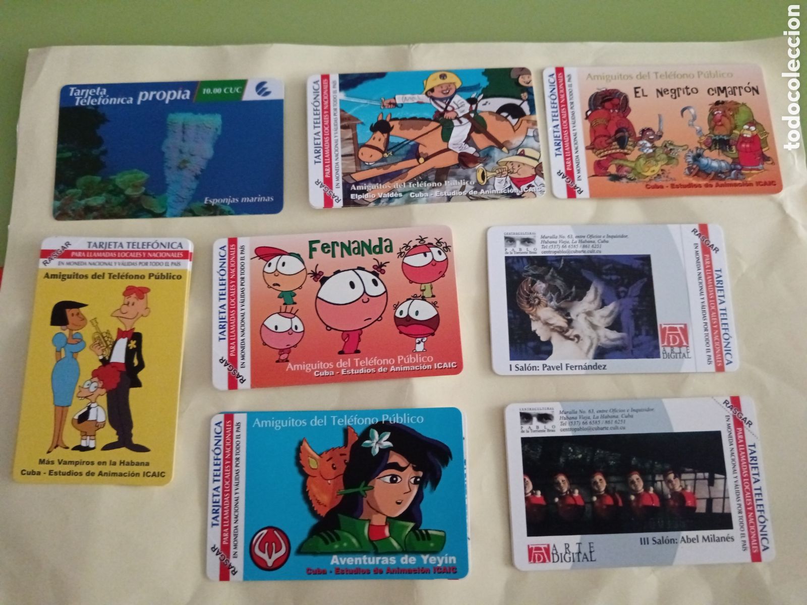 Tarjetas telef&oacute;nicas de colecci&oacute;n: Tarjetas telef&oacute;nicas cuba - Foto 1