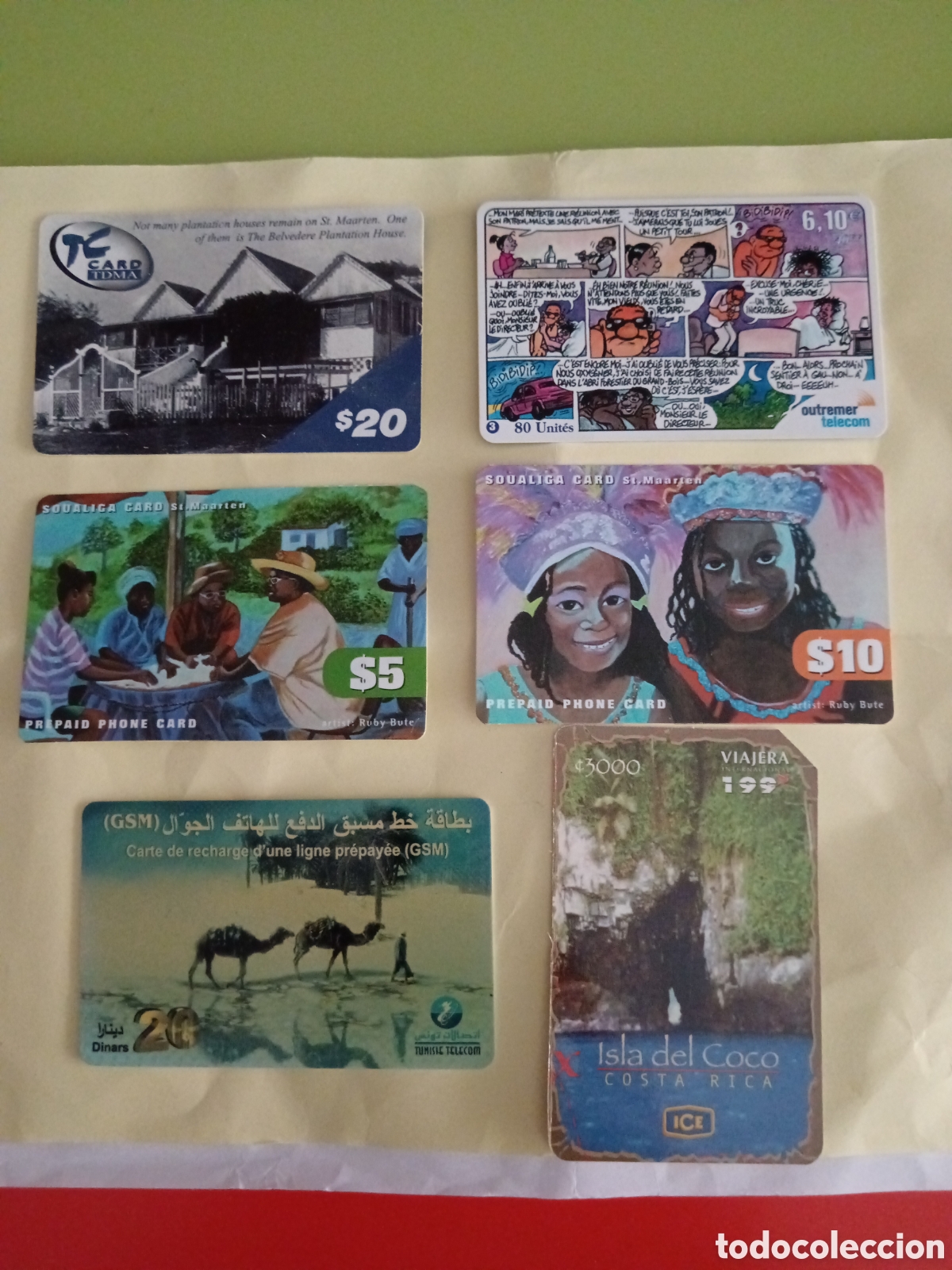 Tarjetas telef&oacute;nicas de colecci&oacute;n: Tarjetas telef&oacute;nicas usadas - Foto 1