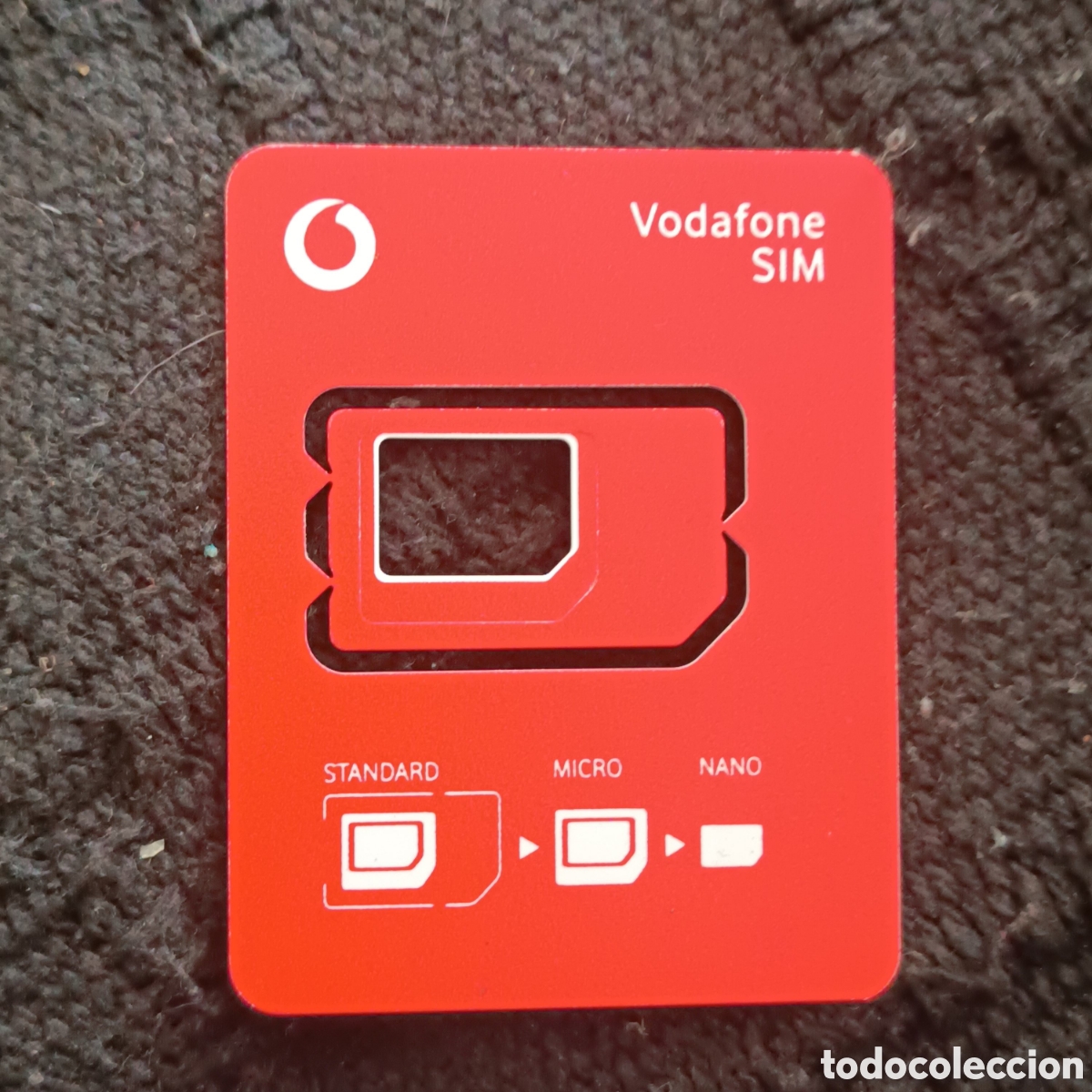 Tarjetas telef&oacute;nicas de colecci&oacute;n: Tarjeta telef&oacute;nica de sim Vodafone - Foto 1