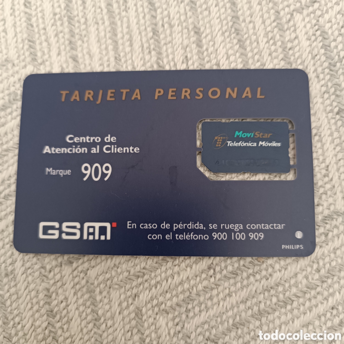 Tarjetas telef&oacute;nicas de colecci&oacute;n: Tarjeta telef&oacute;nica de sim Movistar - Foto 2