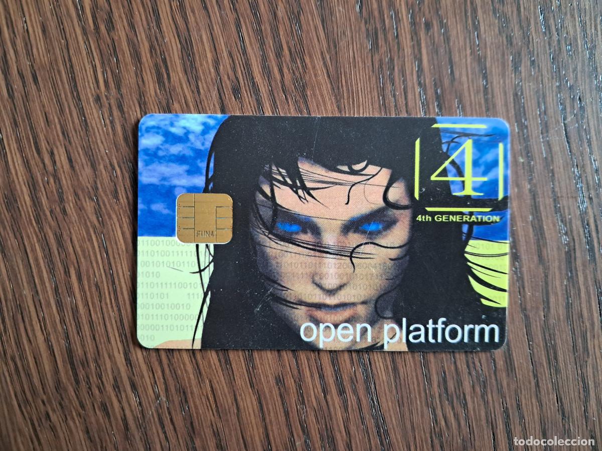 Tarjetas telef&oacute;nicas de colecci&oacute;n: tarjeta, open platform, 4th generation. - Foto 1