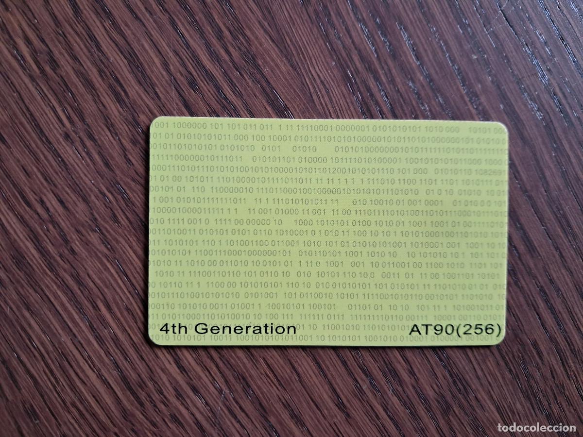 Tarjetas telef&oacute;nicas de colecci&oacute;n: tarjeta, open platform, 4th generation. - Foto 2