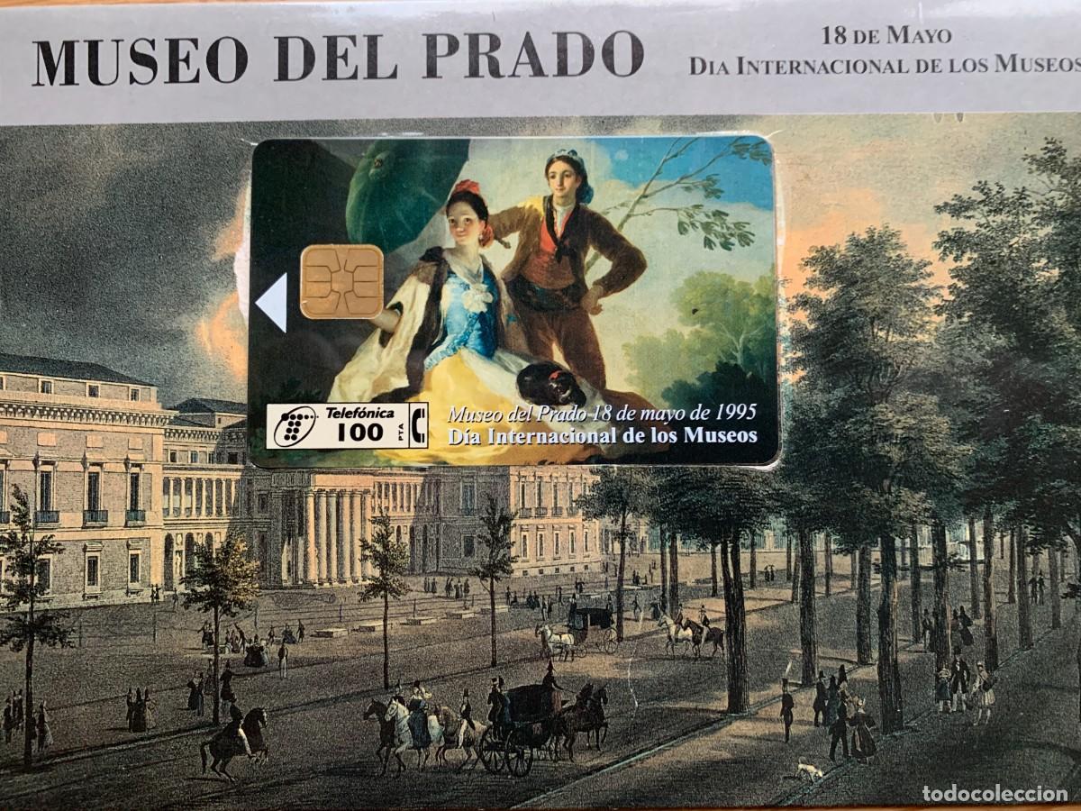 Tarjetas telef&oacute;nicas de colecci&oacute;n: folder tarjetas Museo del Prado - Foto 1