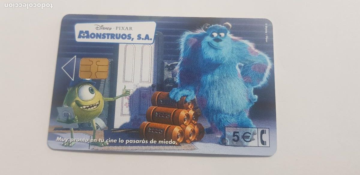 Tarjetas telef&oacute;nicas de colecci&oacute;n: MONSTRUOS V ., TIRADA 251.700 - Foto 1