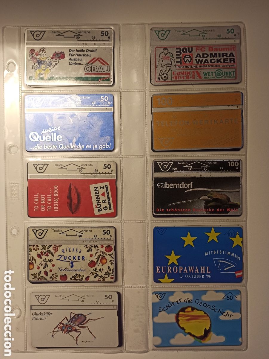 Tarjetas telef&oacute;nicas de colecci&oacute;n: Tarjetas telef&oacute;nicas austria - Foto 3