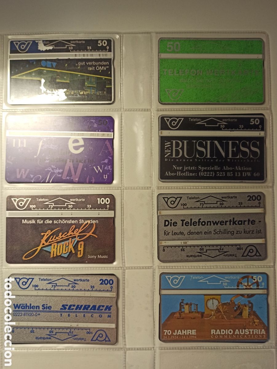 Tarjetas telef&oacute;nicas de colecci&oacute;n: Tarjetas telef&oacute;nicas austria - Foto 5