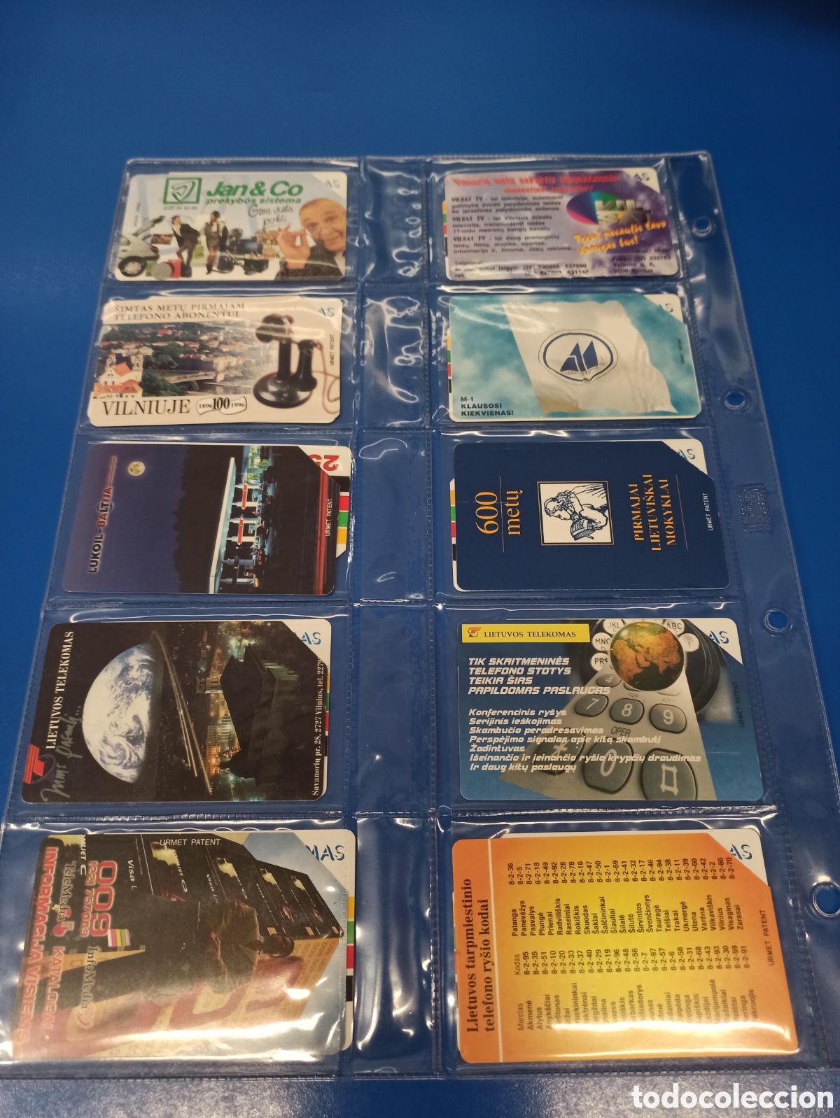 Tarjetas telef&oacute;nicas de colecci&oacute;n: Tarjetas telef&oacute;nicas Lituania - Foto 2