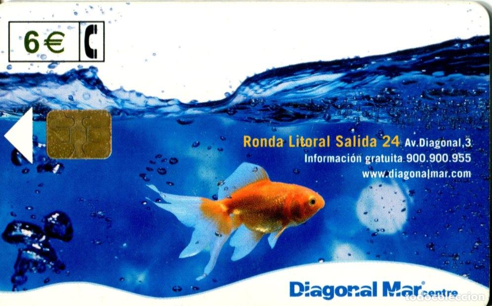 Tarjetas telef&oacute;nicas de colecci&oacute;n: DIAGONAL MAR, USADA TARJETAS TELEFONICA - Foto 1