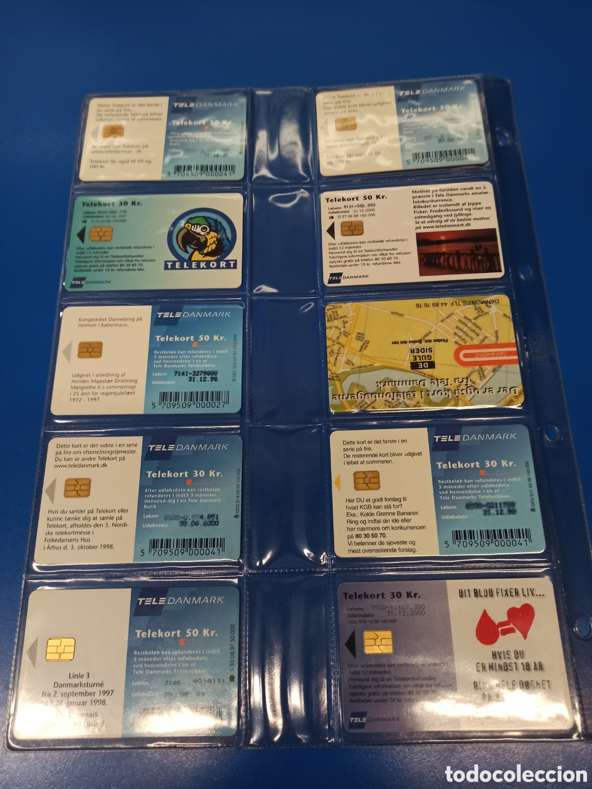 Tarjetas telef&oacute;nicas de colecci&oacute;n: Tarjetas telef&oacute;nicas Dinamarca - Foto 2