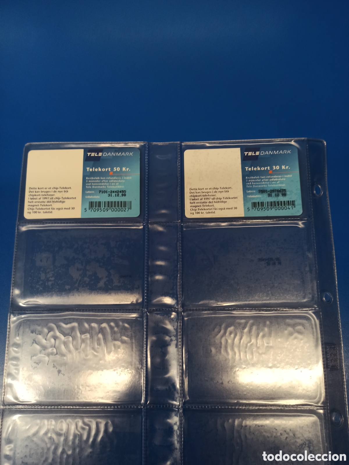 Tarjetas telef&oacute;nicas de colecci&oacute;n: Tarjetas telef&oacute;nicas Dinamarca - Foto 4